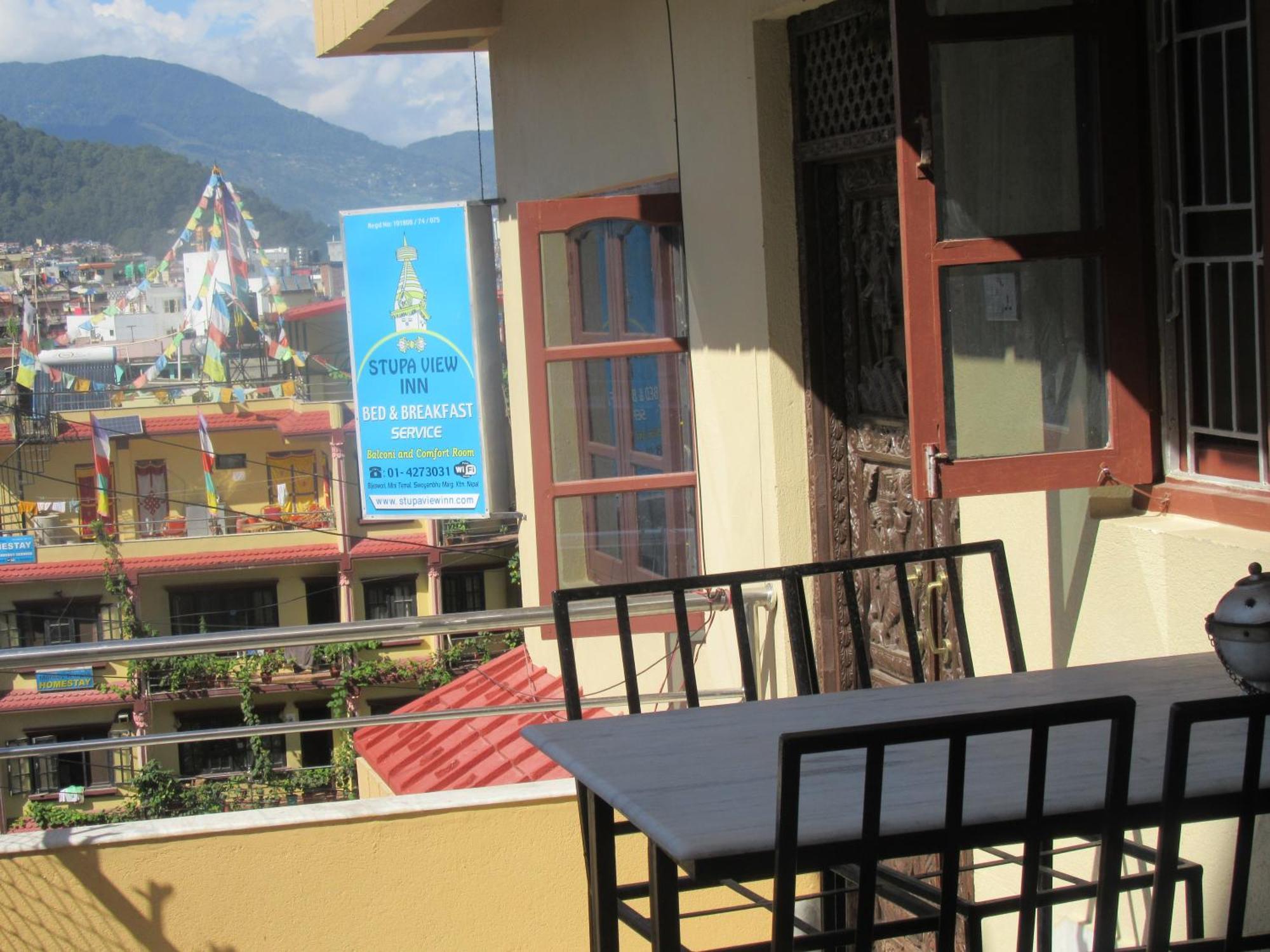 Stupa View Inn Katmandou Extérieur photo